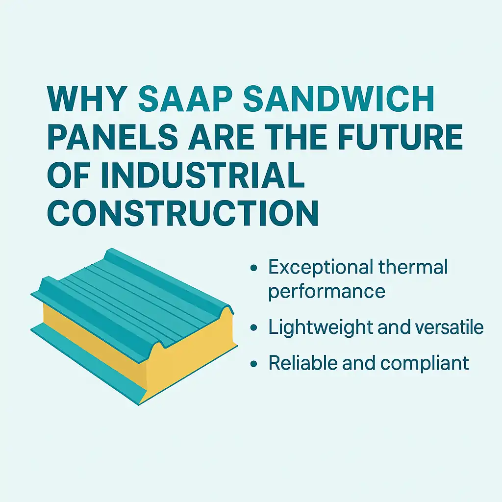 Why SAAP Sandwich Panels Are the Future of Industrial Construction in SA